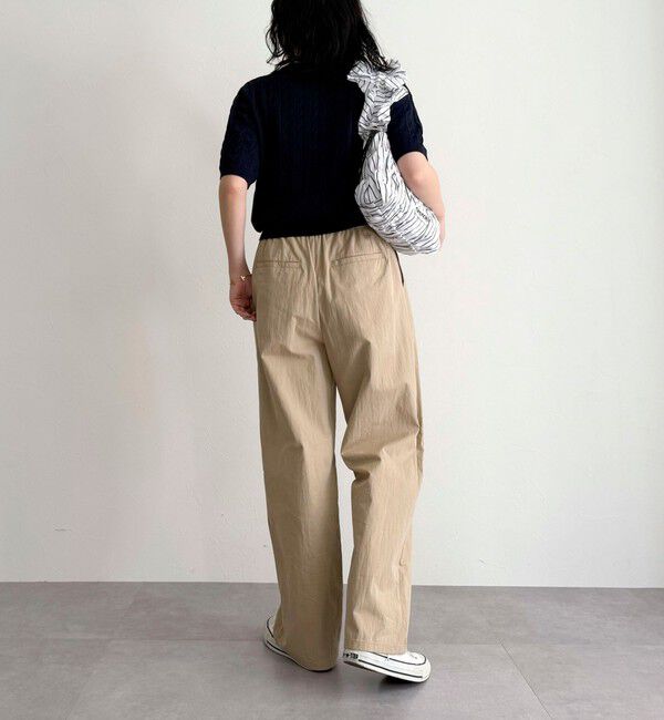 fredy emue「FR刺繍ケーブル柄半袖カーディガン」|カーディガン|