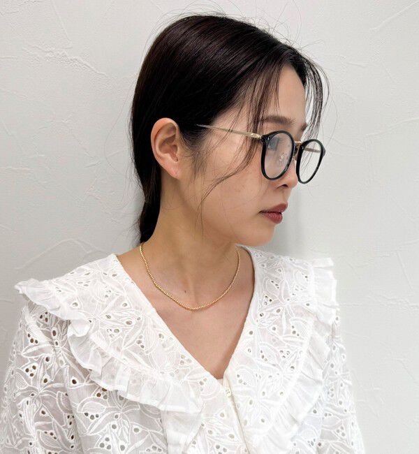 fredy emue「調光レンズボストンサングラス」|サングラス|ブラック