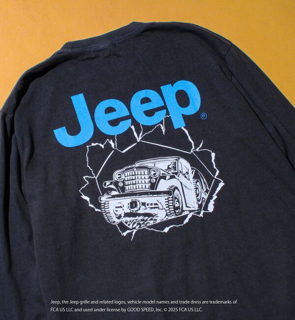 GLOSTER「【GOOD ROCK SPEED】Jeep / ジープ バックプリント ロングスリーブTシャツ ロンT」|Tシャツ・カットソー|