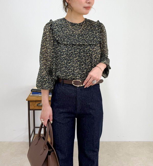 fredy emue「ピンタックギャザーブラウス」|シャツ・ブラウス|