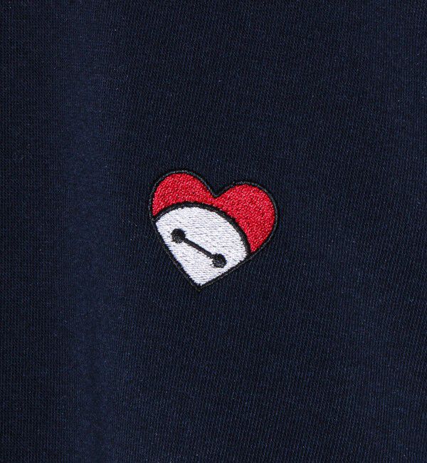 GLOSTER「【ミッキー＆ベイマックス】UNISEX サガラ刺繍 裏起毛スウェット」|スウェット・ジャージ|