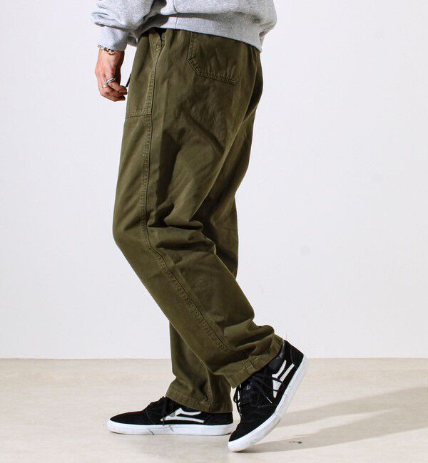 GLOSTER「【GRAMICCI】LOOSE TAPERED RIDGE PANT ルーズテーパードリッジパンツ」|チノ|