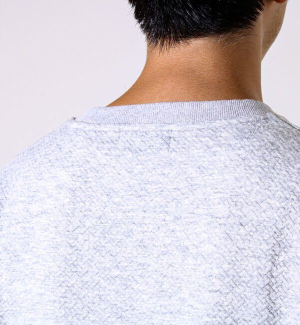 GLOSTER「【人気シリーズ第2弾】【新柄ジャガード登場】フクレクロスジャガードロンT」|Tシャツ・カットソー|