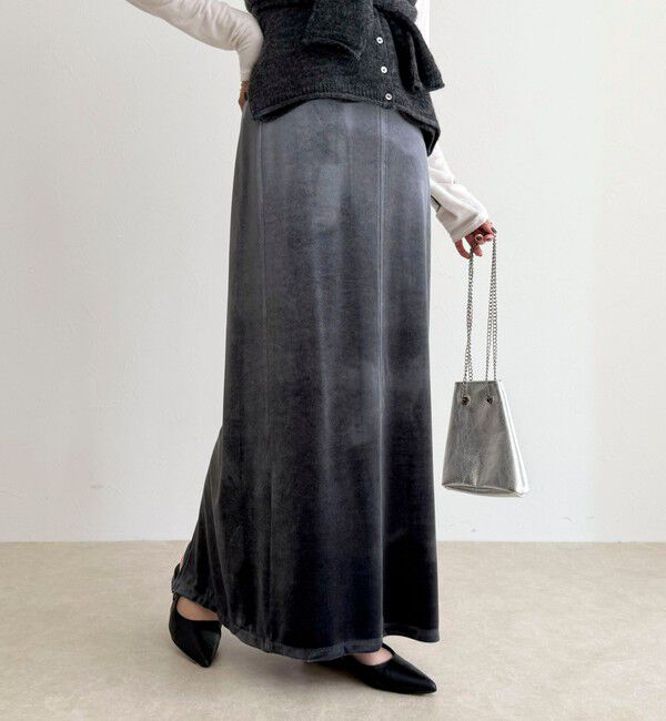 fredy emue「ベロアタイトスカート」|スカート|