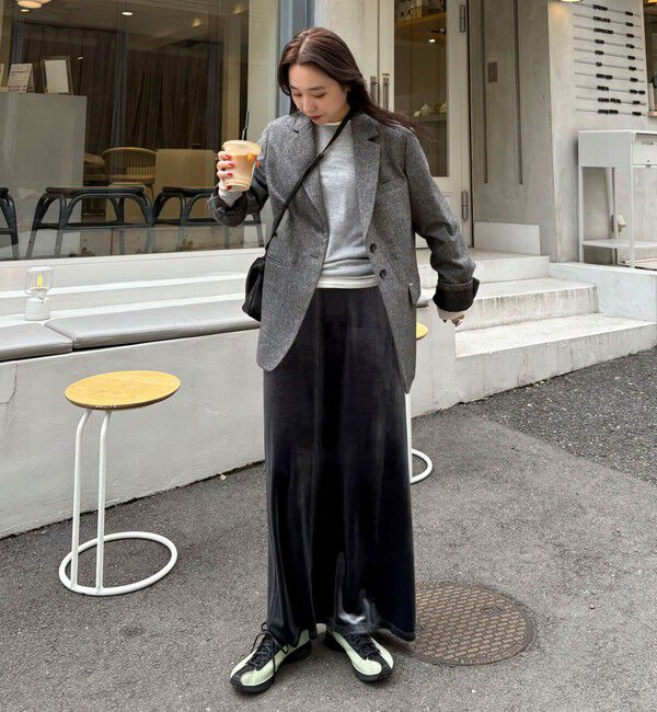 fredy emue「ベロアタイトスカート」|スカート|