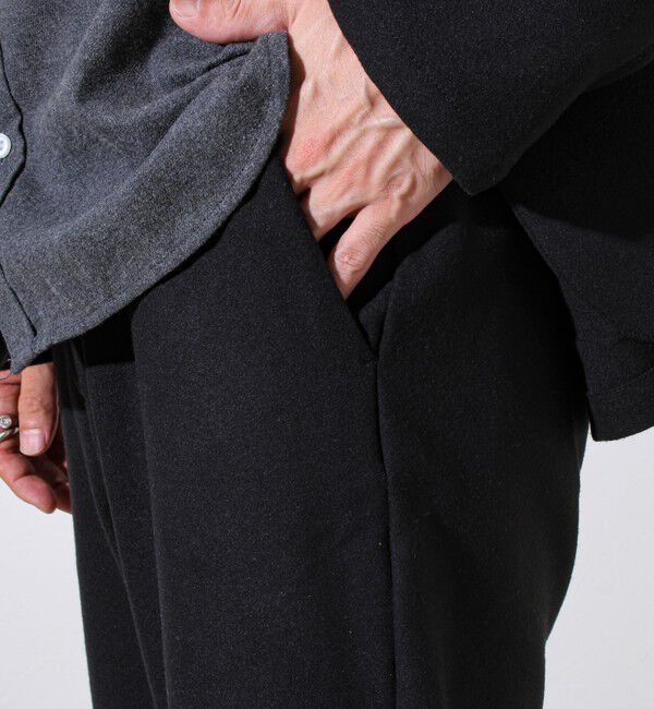 GLOSTER「【セットアップ対応】両面起毛ストレッチイージーパンツ」|チノ|