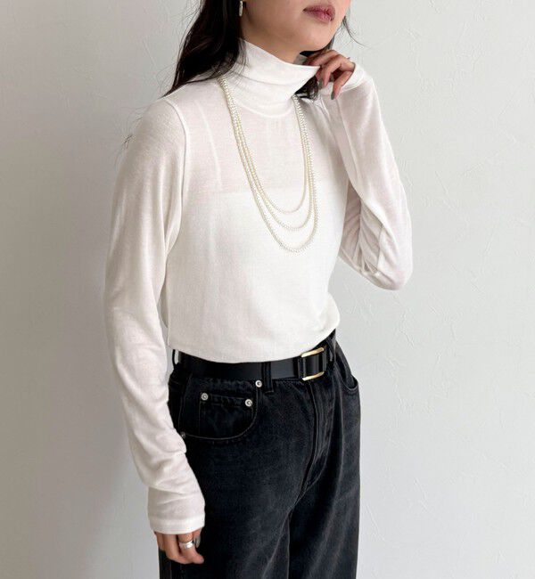 fredy emue「ウールブレンドシアータートルプルオーバー」|ニット・セーター|