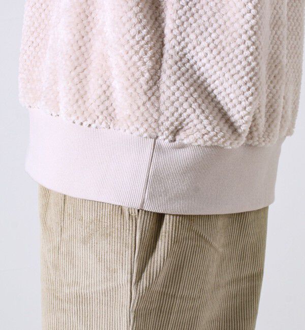 GLOSTER「【とろける暖かさ】パイナップルフリースクルーネックスウェット」|スウェット・ジャージ|