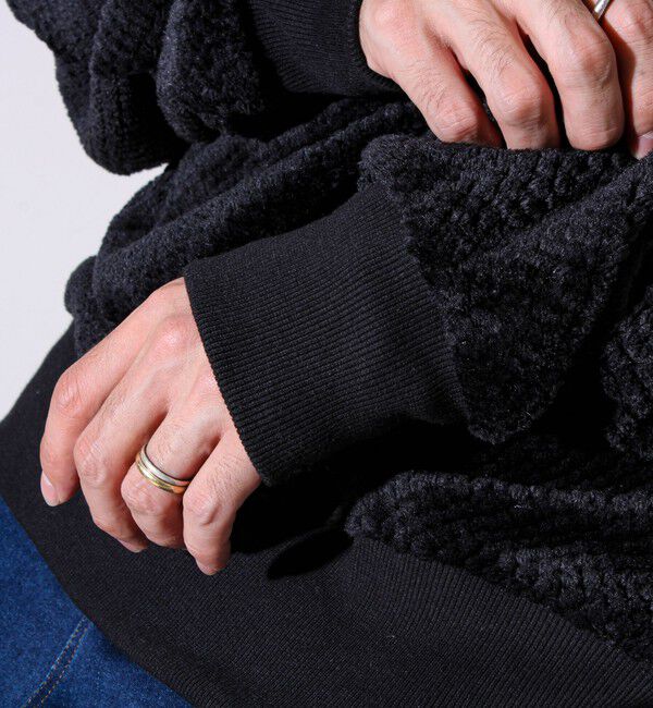 GLOSTER「【とろける暖かさ】パイナップルフリースクルーネックスウェット」|スウェット・ジャージ|