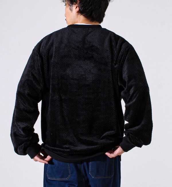 GLOSTER「【とろける暖かさ】パイナップルフリースクルーネックスウェット」|スウェット・ジャージ|