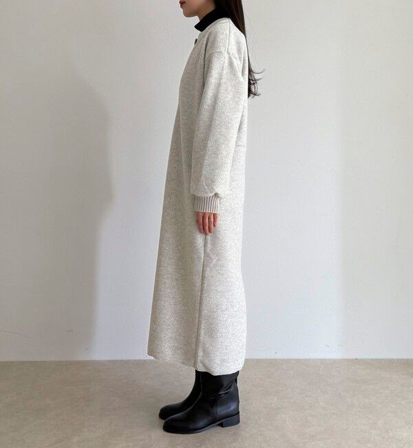 fredy emue「ソフトニットメルトンワンピース」|ワンピース|