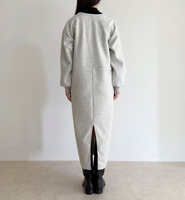 fredy emue「ソフトニットメルトンワンピース」|ワンピース|