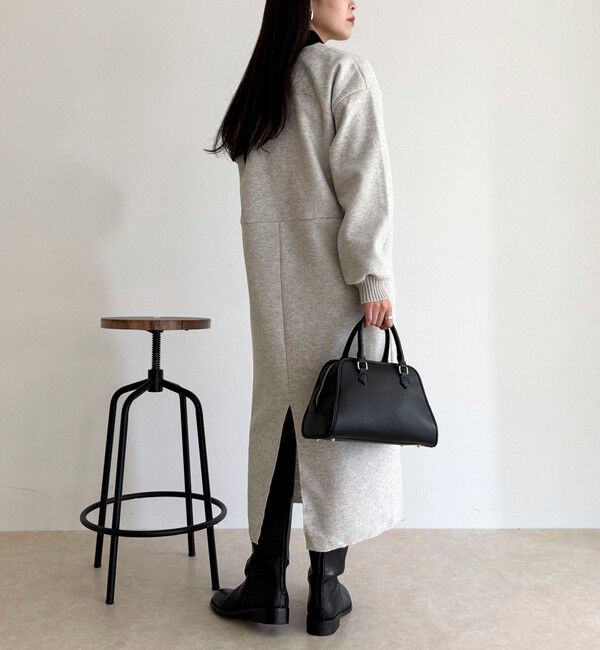 fredy emue「ソフトニットメルトンワンピース」|ワンピース|