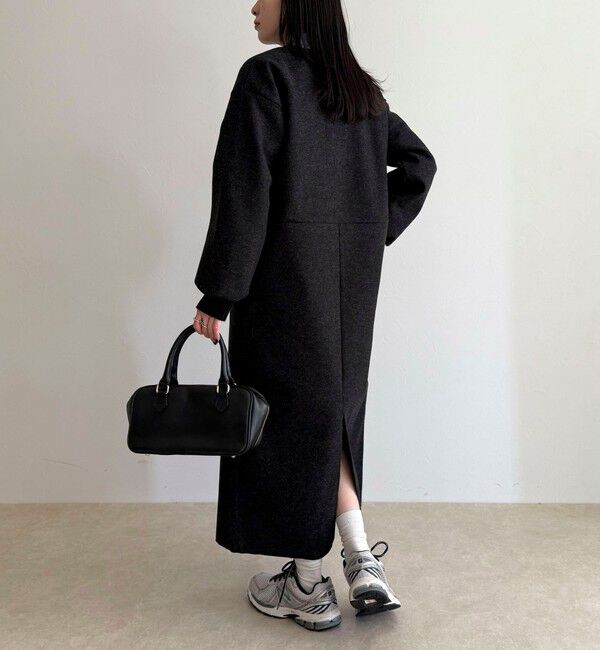 fredy emue「ソフトニットメルトンワンピース」|ワンピース|