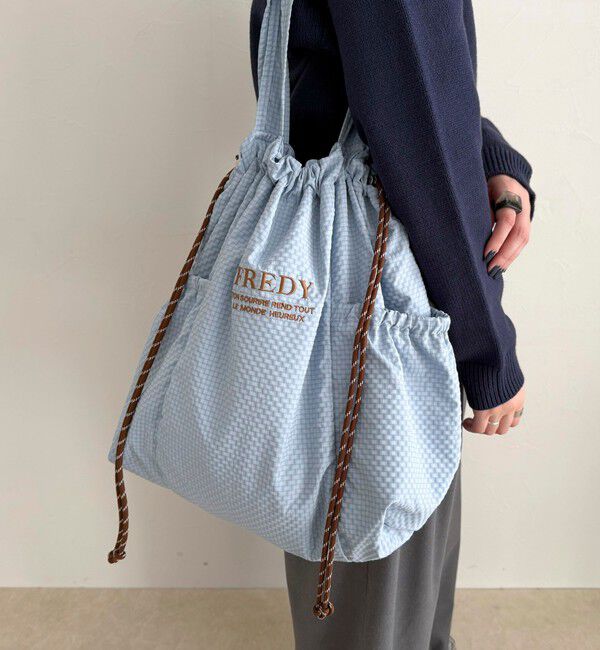 fredy emue「撥水サッカーサイドポケットトートバッグ」|トートバッグ|