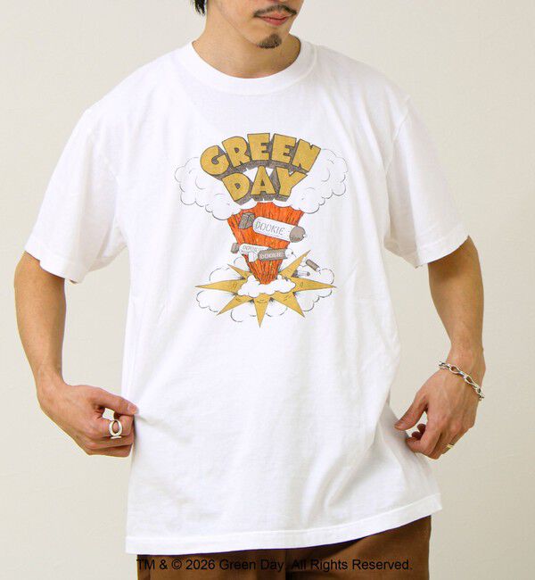 GLOSTER「【GOOD ROCK SPEED】別注 GREEN DAY プリントTシャツ」|Tシャツ・カットソー|
