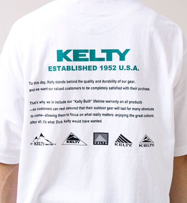 GLOSTER「【KELTY&times;GLOSTER】別注 バックヒストリーロゴT」|Tシャツ・カットソー|