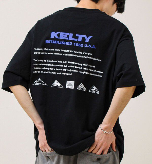 GLOSTER「【KELTY&times;GLOSTER】別注 バックヒストリーロゴT」|Tシャツ・カットソー|