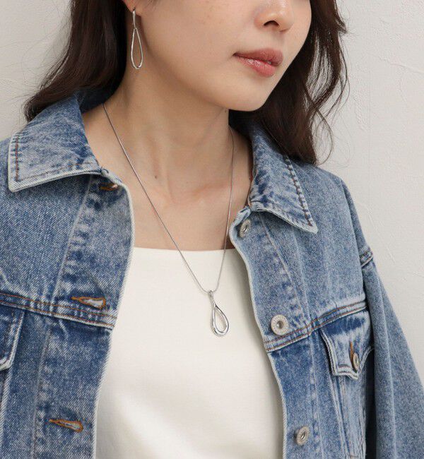 fredy emue「ステンレスドロップトップネックレス」|ネックレス|