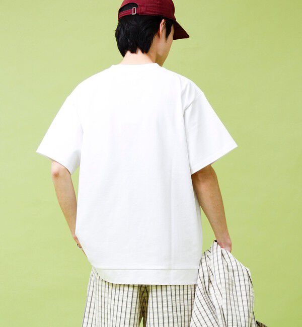 GLOSTER「【GEVACO/ゲバコ】フロントプリント刺繍Tシャツ」|Tシャツ・カットソー|