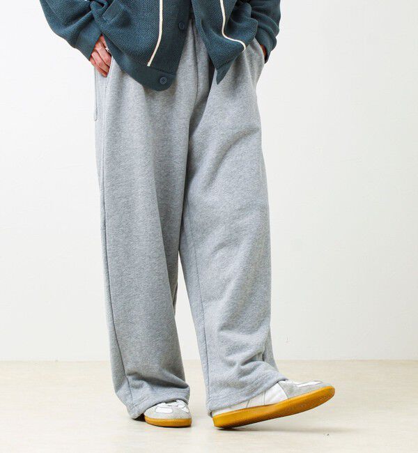 GLOSTER「【DISCUS】裏毛ワイドスウェットパンツ」|その他|