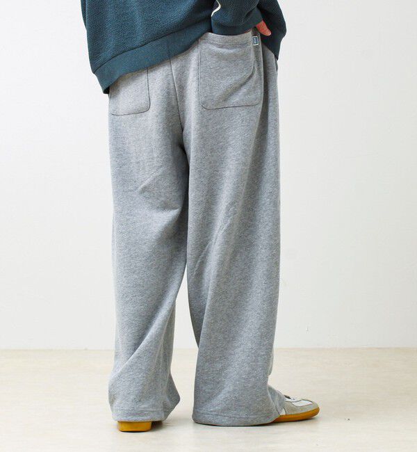 GLOSTER「【DISCUS】裏毛ワイドスウェットパンツ」|その他|