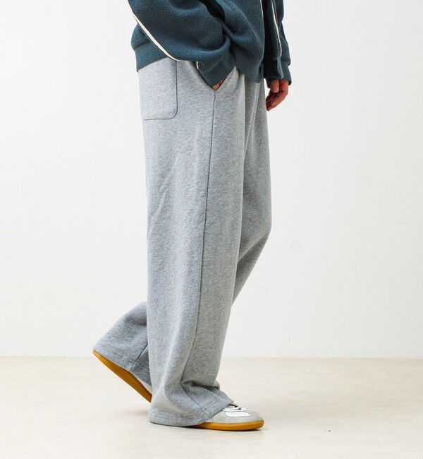 GLOSTER「【DISCUS】裏毛ワイドスウェットパンツ」|その他|