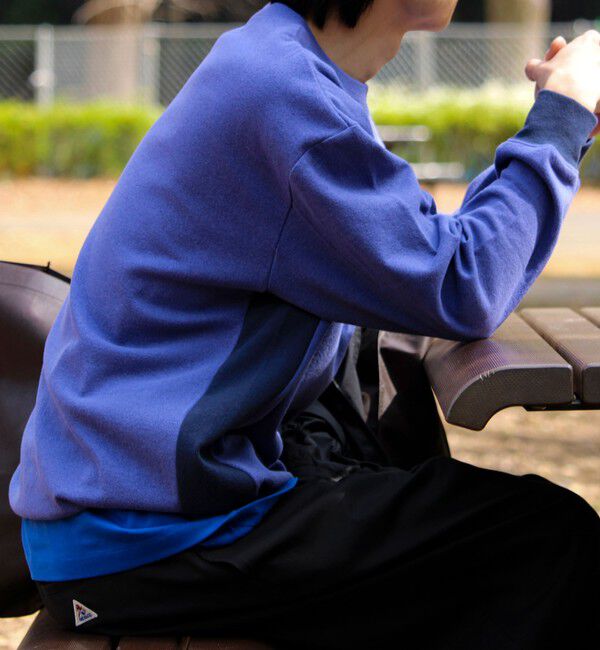 GLOSTER「【一枚でサマになる】ブークレ配色ラインプルオーバー」|Tシャツ・カットソー|