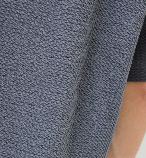 GLOSTER「【立体感素材】フクレジャガード 半袖Tシャツ」|Tシャツ・カットソー|