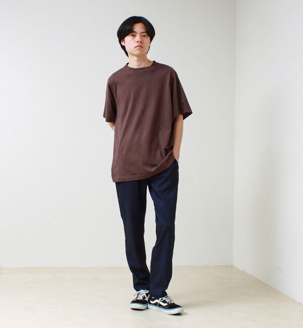 GLOSTER「【快適ストレッチ】flexibleイージーパンツ」|チノ|