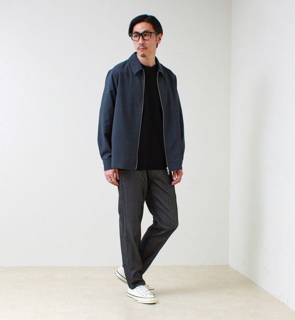 GLOSTER「【快適ストレッチ】flexibleイージーパンツ」|チノ|