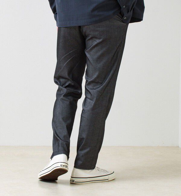 GLOSTER「【快適ストレッチ】flexibleイージーパンツ」|チノ|