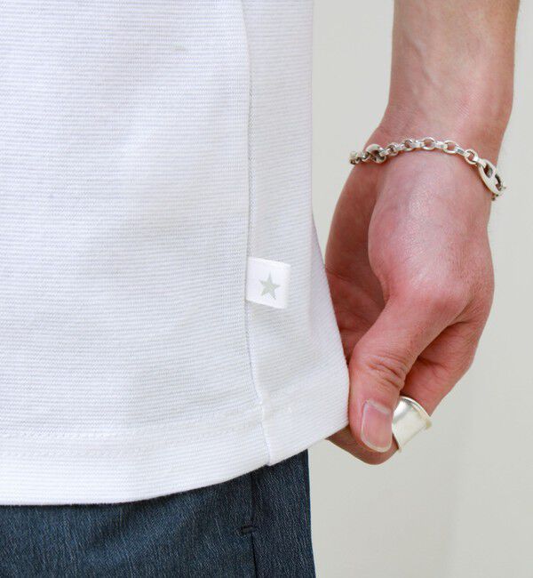 GLOSTER「【CONVERSE】ワンポイント シューズ刺繍Tシャツ」|Tシャツ・カットソー|