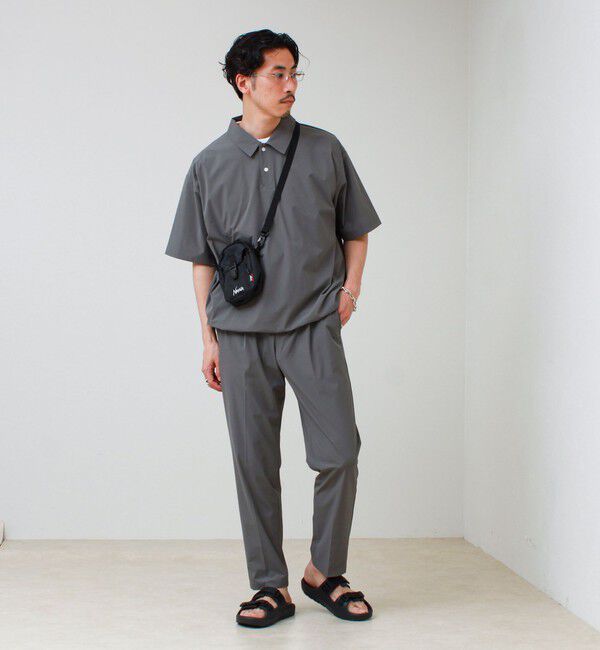 GLOSTER「【接触冷感/セットアップ着用可能】SoftCool イージーパンツ」|チノ|