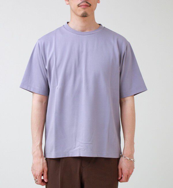 GLOSTER「【抗菌防臭/ビジカジ対応】ポンチ素材 ジャケＴ」|Tシャツ・カットソー|