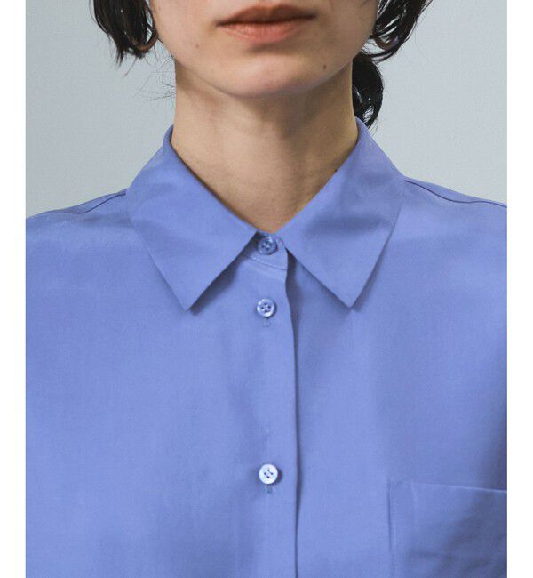 SALON adam et rope'「[25SS]GENTLE SILK シャツ【セットアップ対応】」|シャツ・ブラウス|