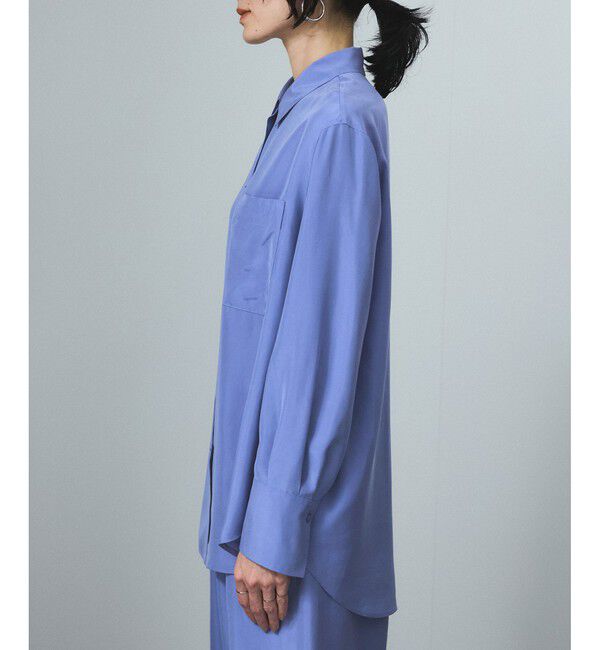 SALON adam et rope'「[25SS]GENTLE SILK シャツ【セットアップ対応】」|シャツ・ブラウス|