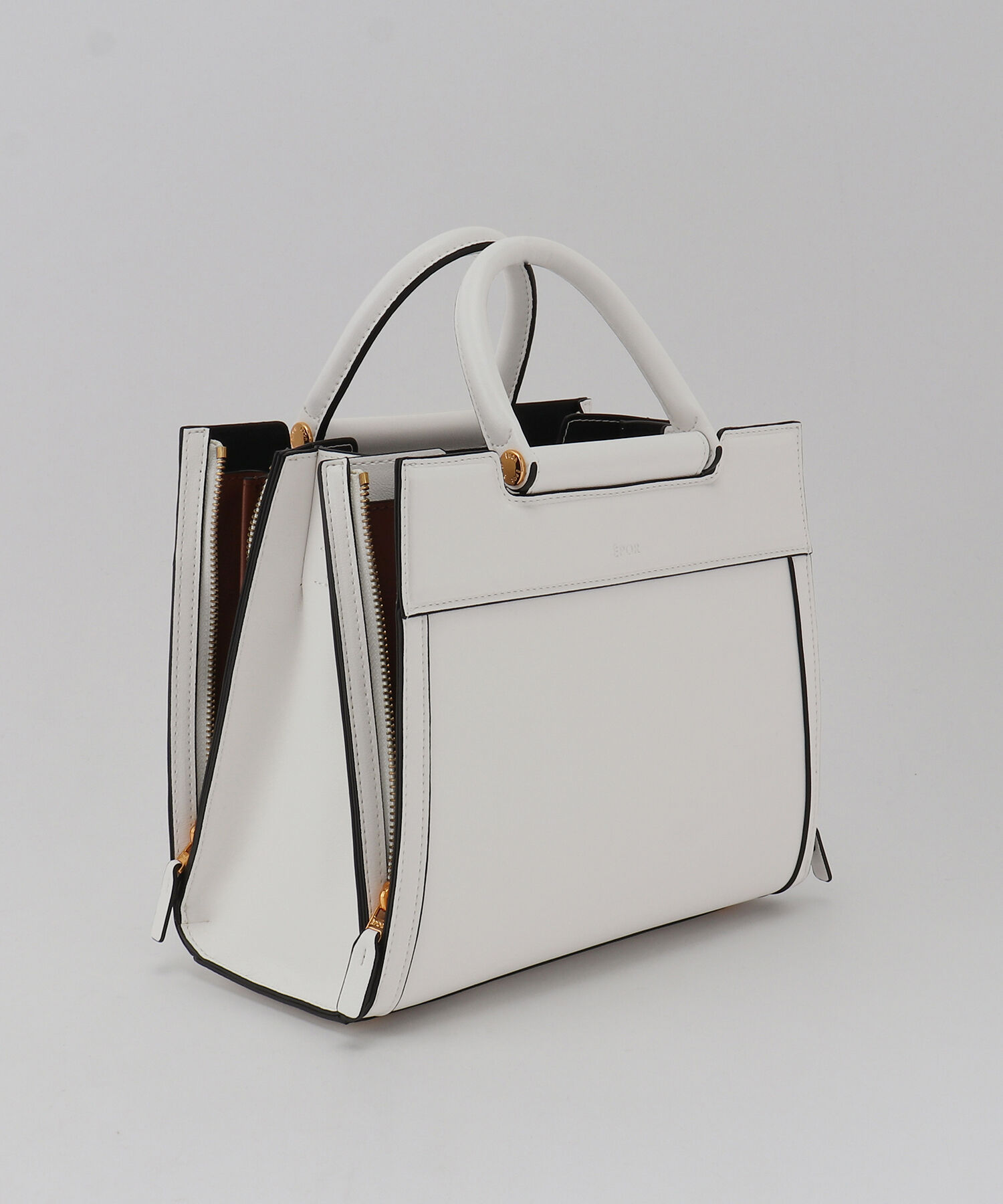 E'POR「【E'POR】W BAG Medium（ダブリュー バッグ ミディアム）」|ハンドバッグ|