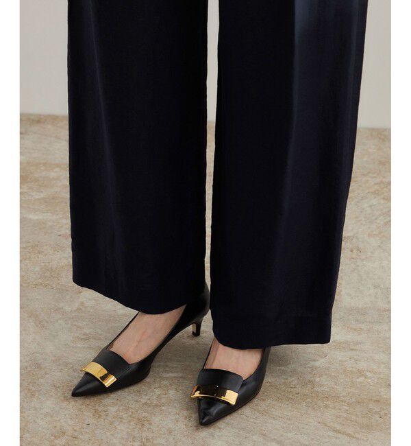 ROPE「【洗える】ビスコースリネン スラブスリータックパンツ/一部セットアップ可能」|チノ|