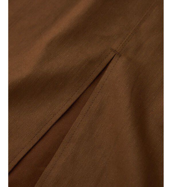 ROPE「【洗える】サテンリネン ポケット付きタイトスカート【34サイズ/J'aDoRe・店舗限定】/25SS」|スカート|