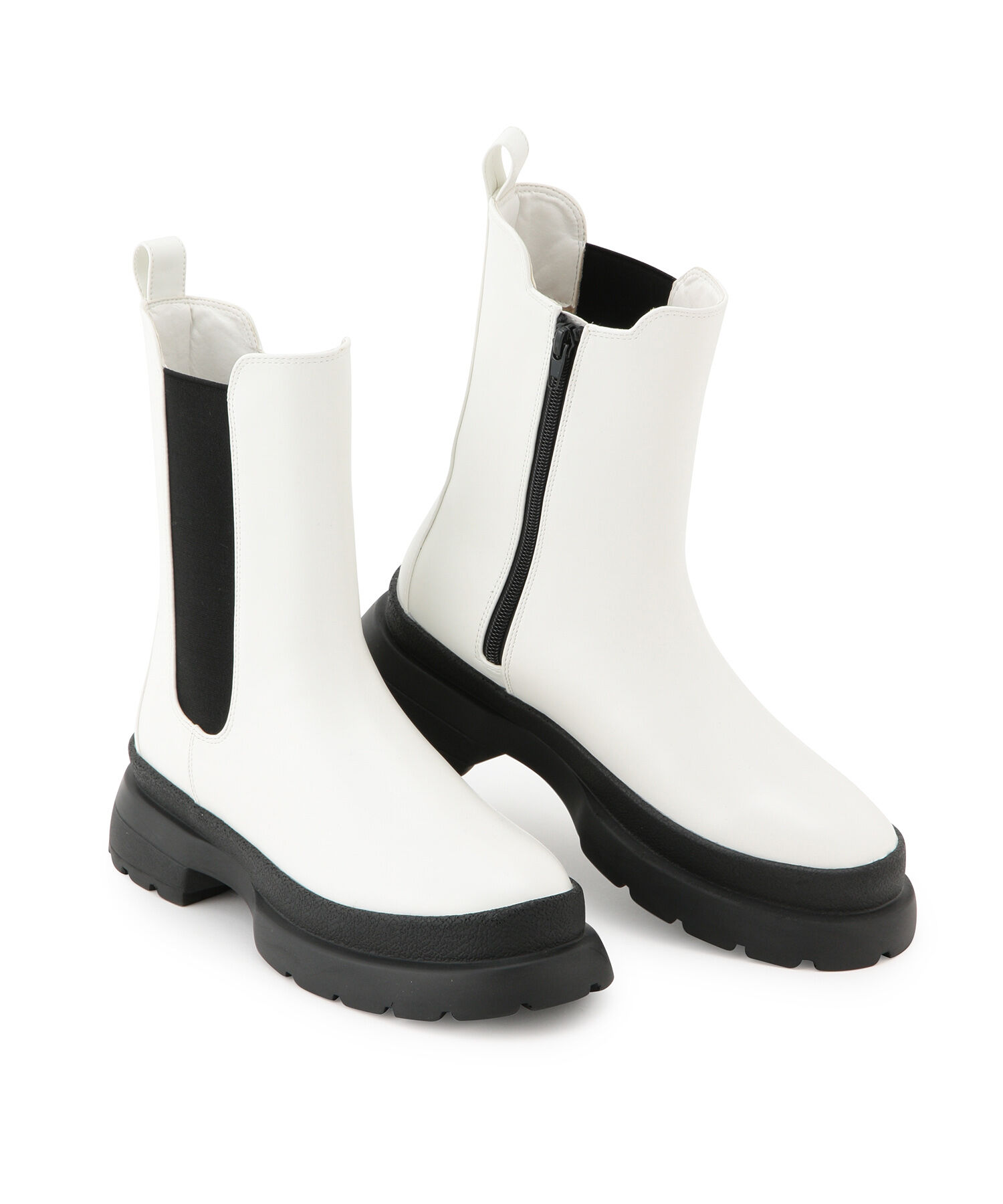 Juze「【新色追加】【軽量】やわらかな履き心地。トラックソールサイドゴアブーツ」|その他|