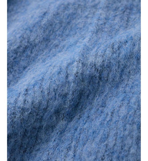 VIS「パールボタンVネック片畦ニットカーディガン」|カーディガン|