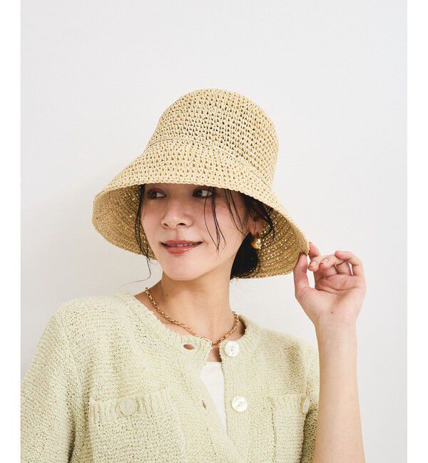 VIS「シンプル雑材ハット」|ハット|