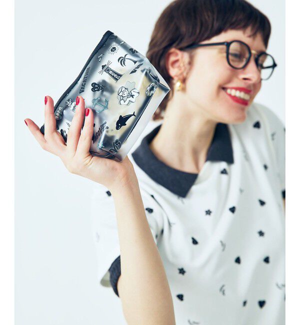 VIS「【Chocomoo】VIS別注イラストクリアポーチ」|ポーチ|