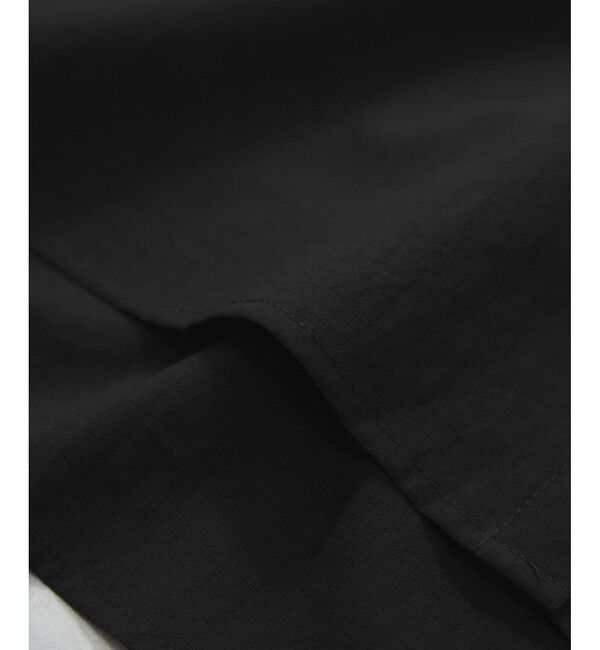 VIS「フード付きクロップドシアーシャツ」|シャツ・ブラウス|