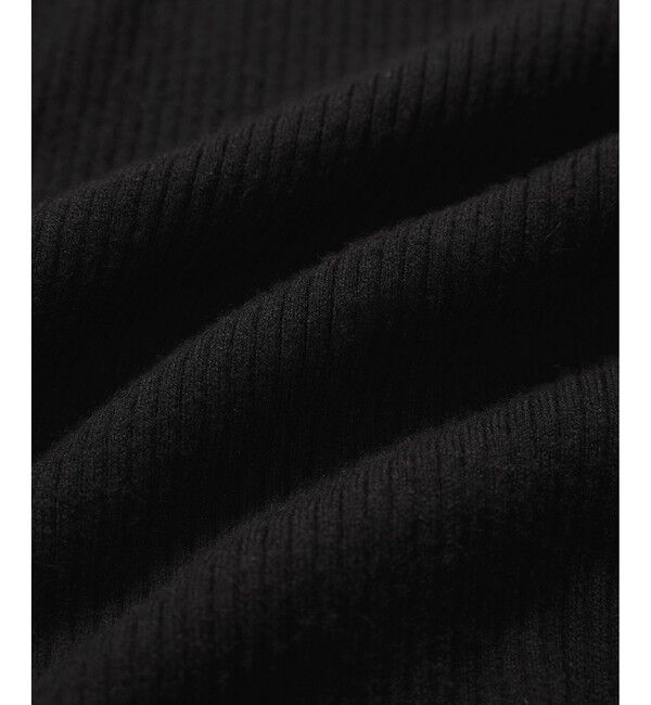 VIS「スリーブ釦アクセントリブニット/静電気防止」|ニット・セーター|