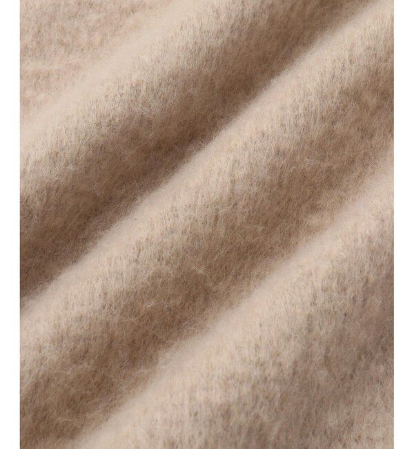 VIS「ふわふわフリンジマフラー/静電気防止」|マフラー|