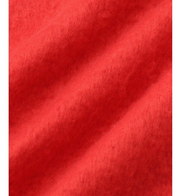 VIS「ふわふわフリンジマフラー/静電気防止」|マフラー|