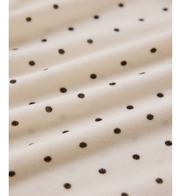 VIS「ベロアボウタイドットカットソー」|Tシャツ・カットソー|