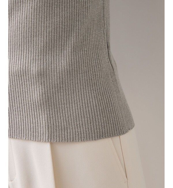 VIS「袖口レース編みニットプルオーバー」|ニット・セーター|